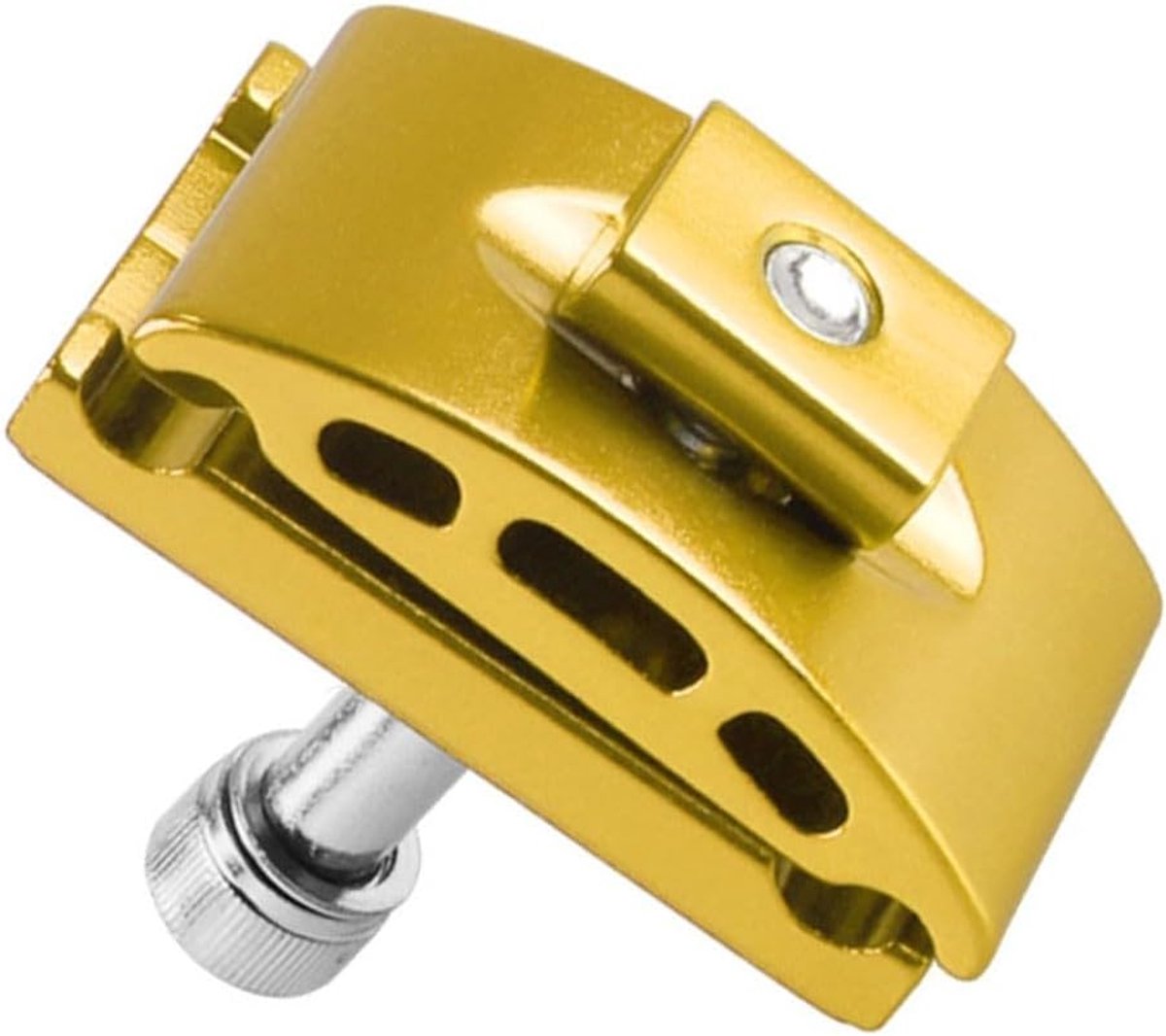 Zadelpen Hoofd - Fiets Onderdeel - Fiets Reparatie - Aluminiumlegering - 5.5 x 3.1 cm - Goud