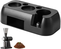 Espresso Tamping Station - Koffie Accessoire - Koffie Bereiden - Verstelbare Hoogte - 51-58 mm - Zwart