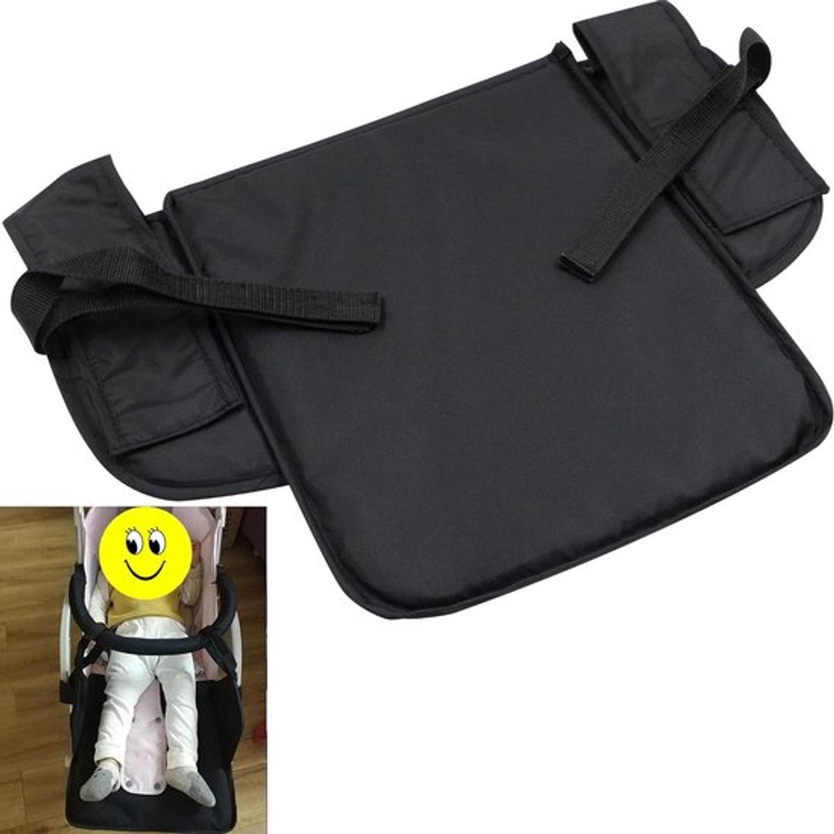 Allecto Plus - Kinderwagen Verlengvoet Zitpedaal Seat Board Universeel Accessoire