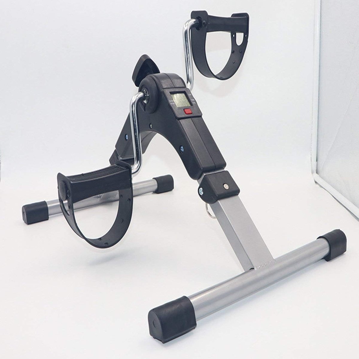 Fiets Been Trainer - Revalidatie Pedaal - Mobiliteit Verbeteren - Verstelbare Weerstand - Compact Design - Zwart