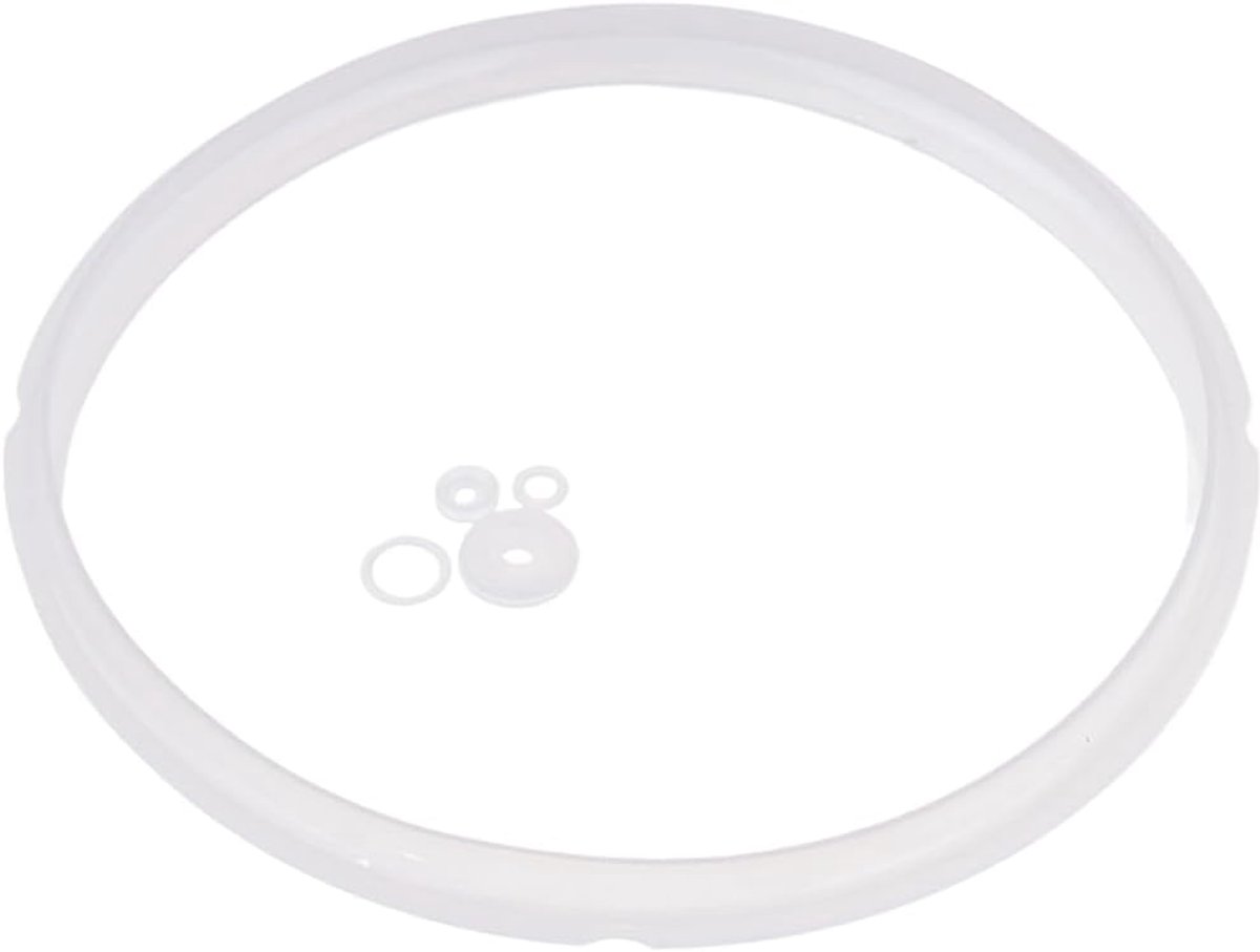 Snelkookpan Pakking - Vervangende Ring - Druk Behoud - Hoge Temperatuur Bestendig - 22cm Binnendiameter - Transparant