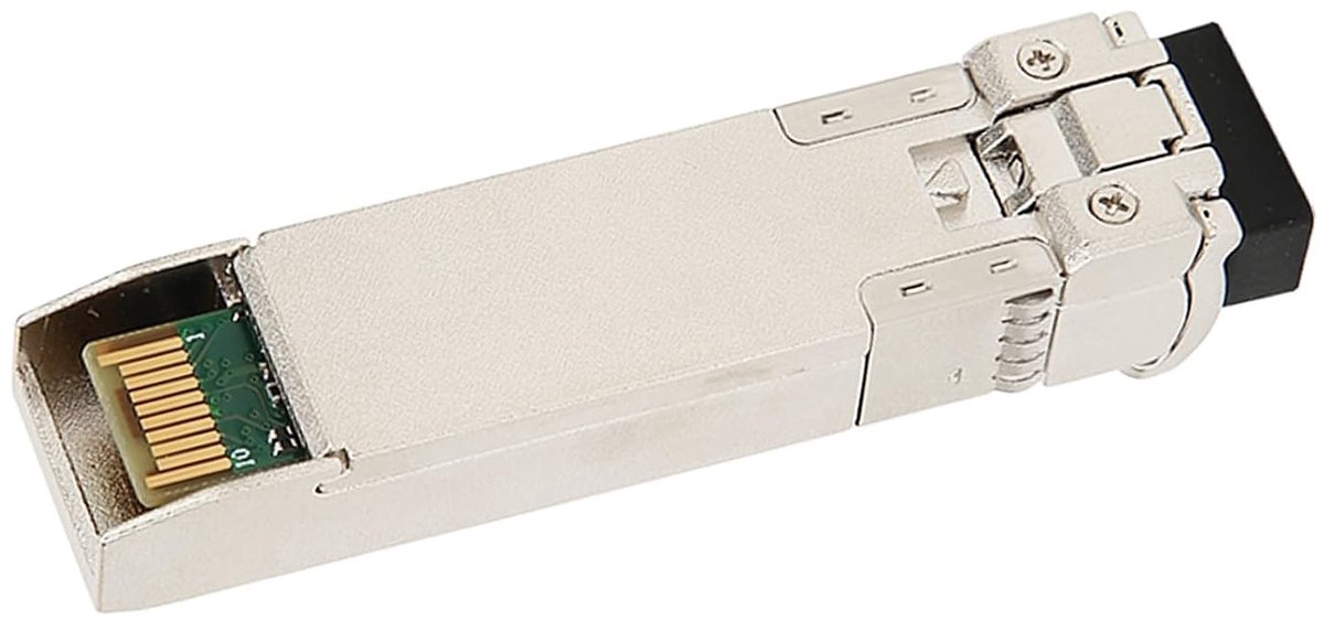 Netwerk Transceiver - SFP+ Module - Netwerk Uitbreiding - Uitstekende Warmteafvoer - 10 KM - Zilver