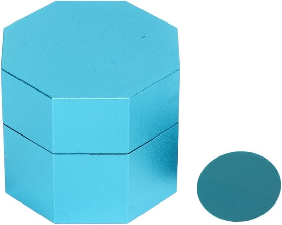 Keu Krijt Houder - Krijtdoos - Biljart Spel - Universele Compatibiliteit - 3.5 cm Diameter - Blauw — afbeelding 5