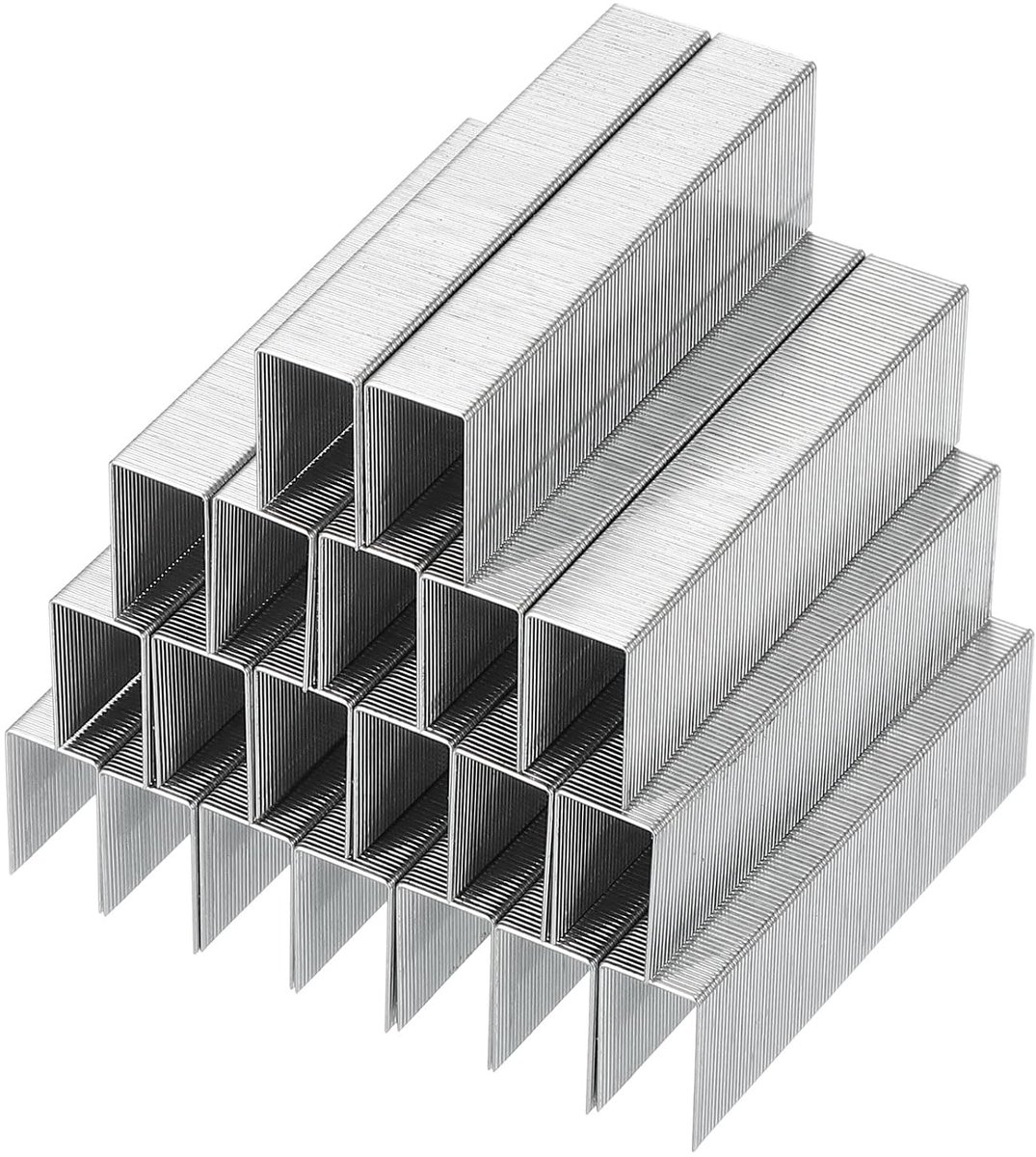 Nietjes - Kantoornietjes Papier nietjes - Papier Bundelen - Vastloopvrij Ontwerp - 2000 stuks - Zilver