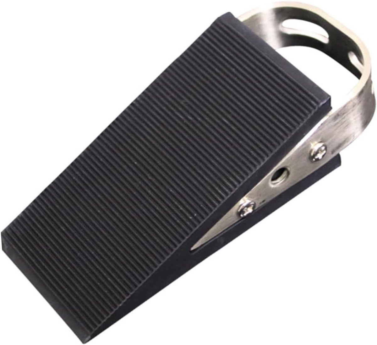 Rubberen Deurstopper - Deur Buffer - Deur Vastzetten - Geen Installatie Nodig - 10x5cm - Zwart