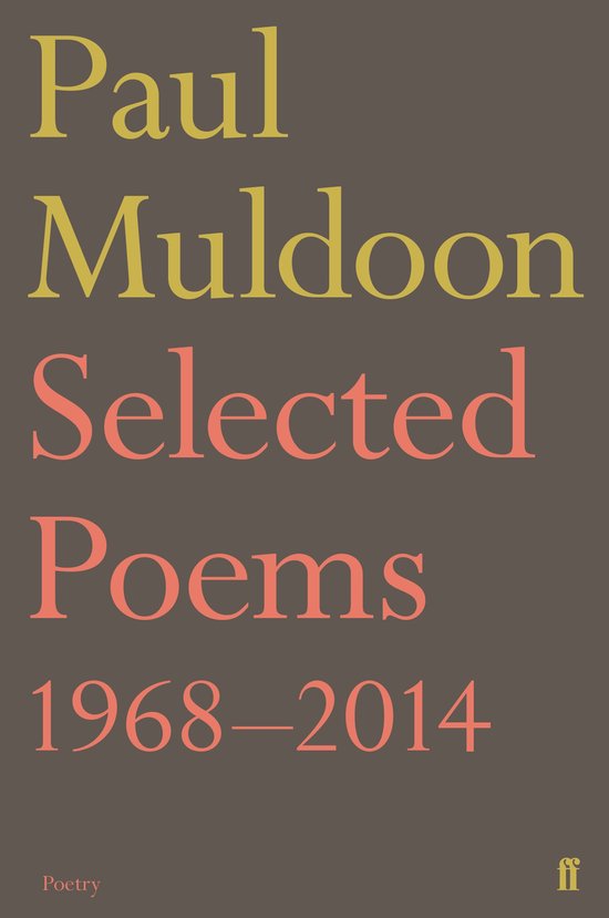 Selected Poems 1968-2014 - cover