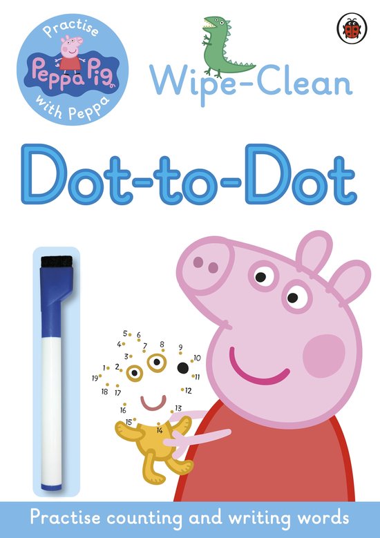 Peppa: Wipe-Clean Dot-to-Dot - cover