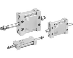Cilinderplaat - Luchtcilinder - Industriële Automatisering - Dubbelwerkend Ontwerp - -10DZ - Metaal