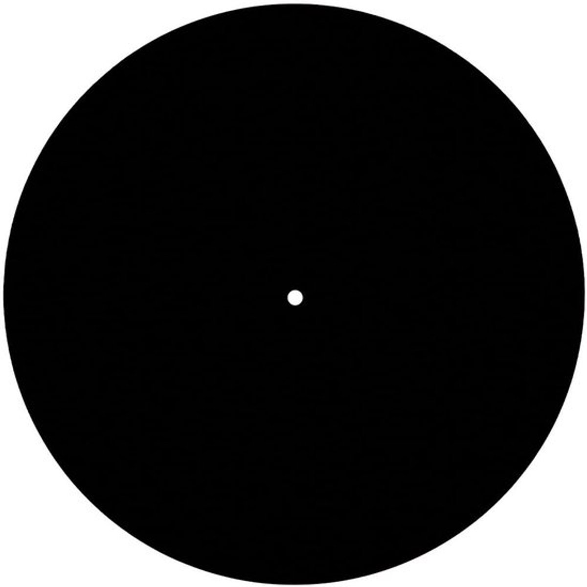 Acryl slipmat voor platenspeler - Dailygoody Pad - Verhoog
