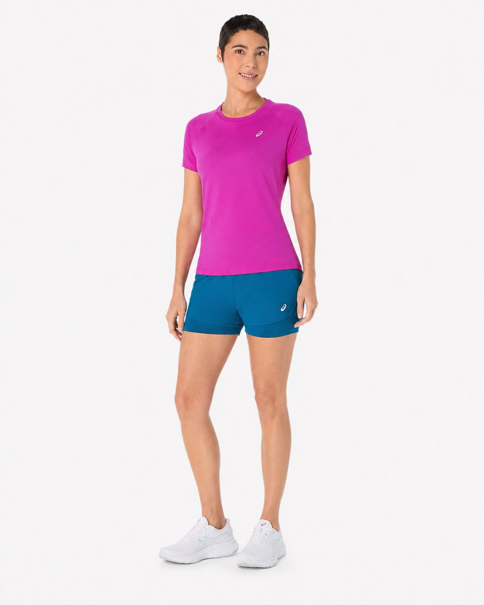 ASICS Sport Run Top Hardloopshirt – Bold Magenta Paarsroze Running Training