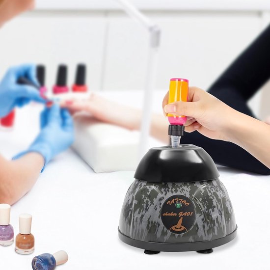 Mini Vortex Mixer - Elektrische Shaker - Vloeistoffen Mengen - 5200 RPM Snelheid - 11 x 8.5 cm - Camouflage van MINI — afbeelding 2