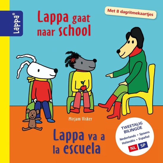 Lappa® meertalige prentenboeken - Lappa gaat naar school/La ... - cover