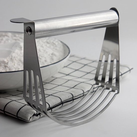 Deegmixer Blender - Keuken Gereedschap - Bakken Mengen - Ergonomische Handgreep - 133 cm Lengte - Zilver — afbeelding 5