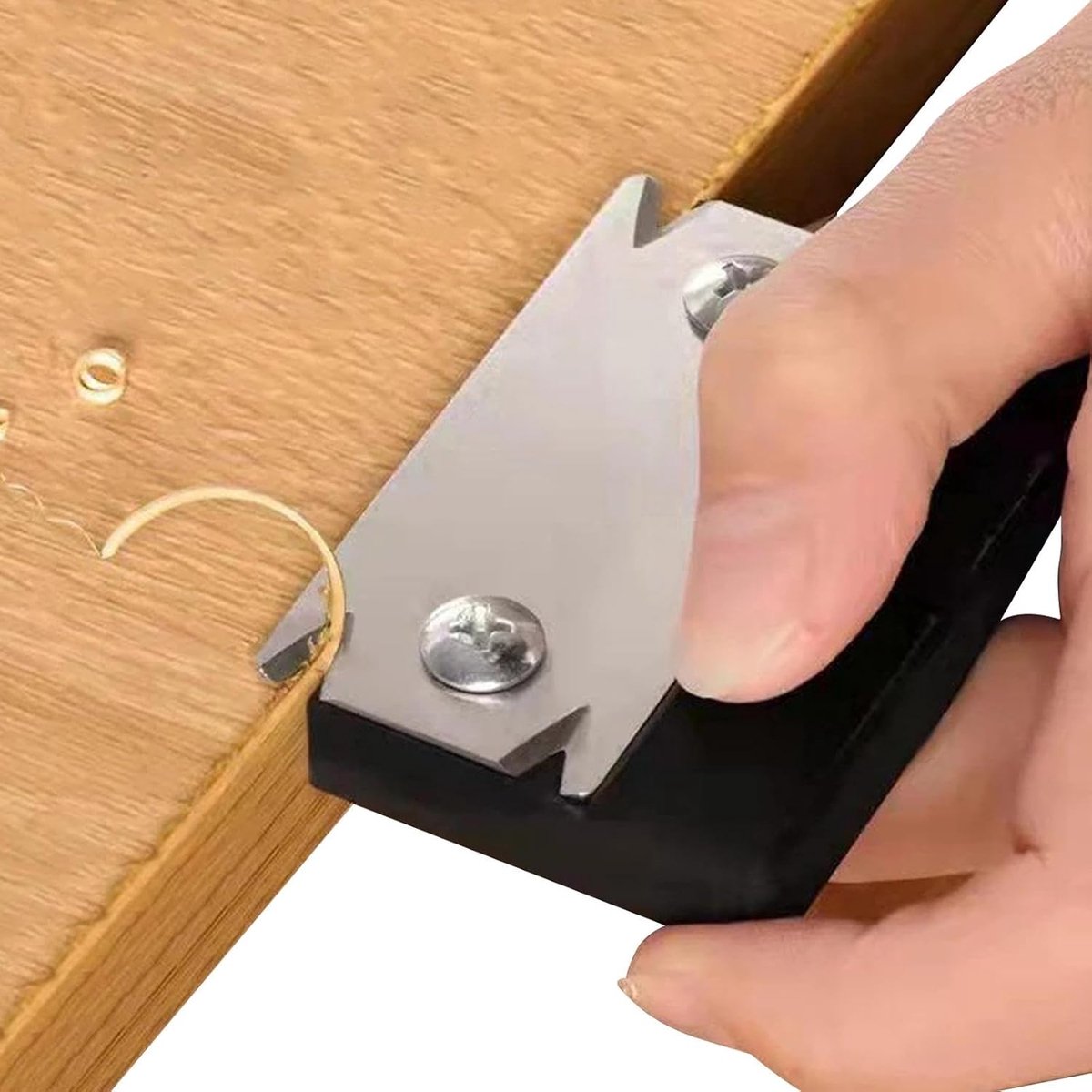Randverlijmingstrimmer - Kanttrimmer Houtbewerkingstool - Nauwkeurig Kalibreren - Hoge Hardheid Staal - 6.6 x 4.6 x 1.9 cm - Niet gespecificeerd