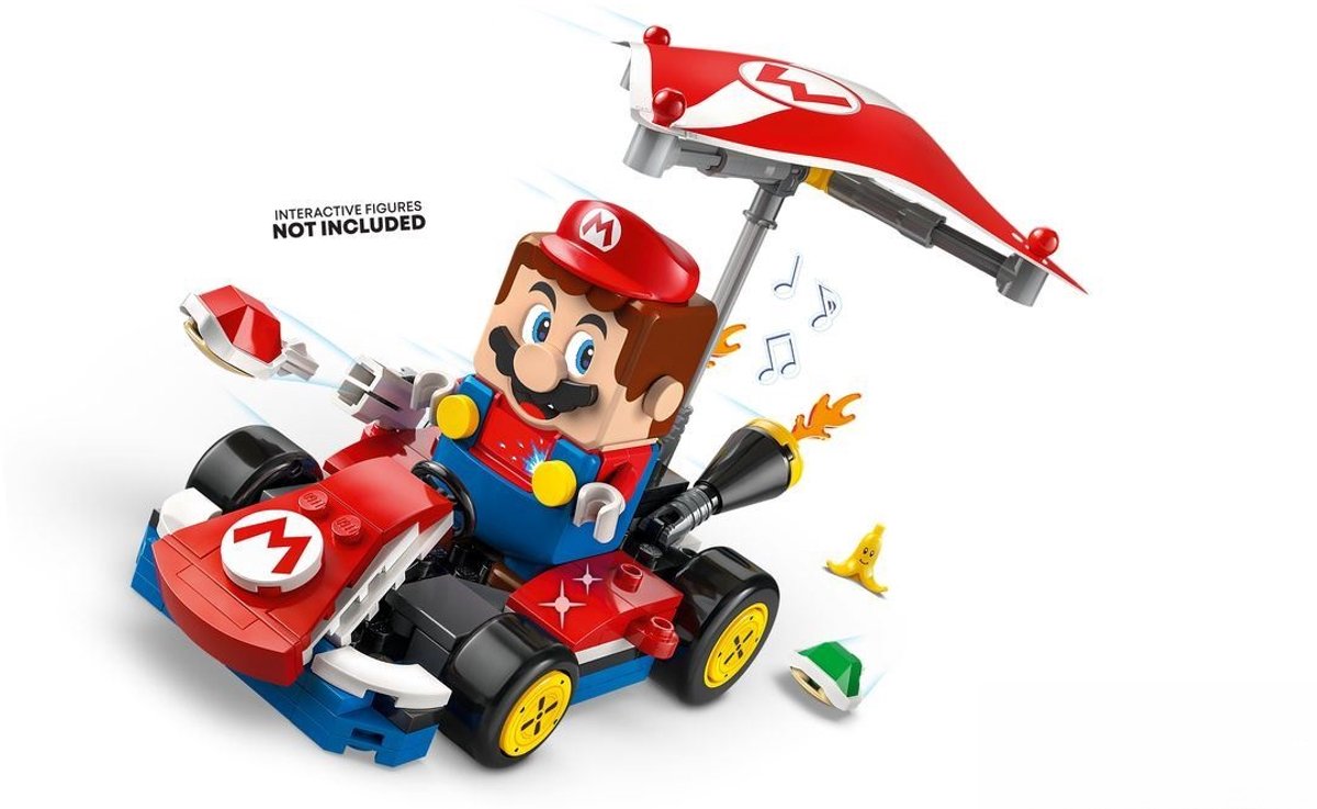 LEGO Super Mario: Mario Kart – Standaardkart Auto Speelgoed voor Kinderen uit de Game 72032 — afbeelding 6
