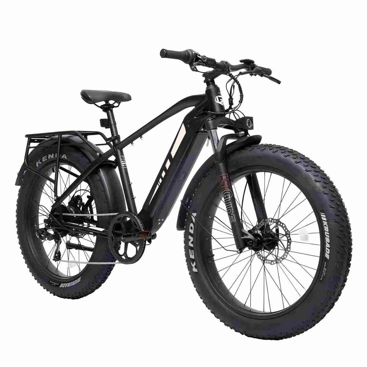 D6 Fat Tire Mountain Elektrische fiets - Stadtfiets - 90km lange levensduur van de batterij