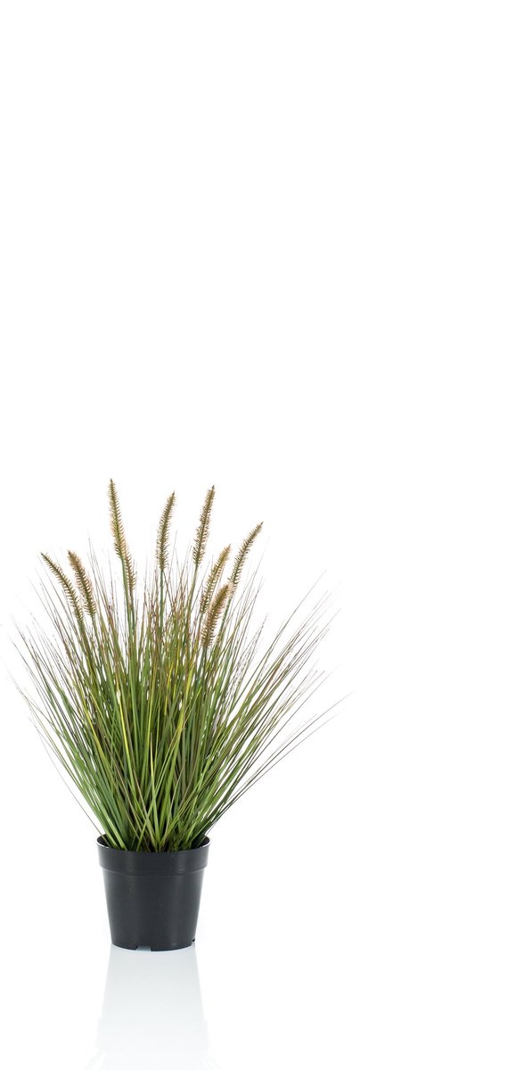 Emerald Kunstplant Pennisetum Gras 58cm - Kunstplant voor binnen Groen