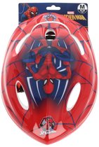 Marvel Spider-Man Fietshelm - Kinderhelm - Geschikt voor Fietsen, Skaten & Steppen - Verstelbaar - Maat 52-56 cm - Rood/Blauw