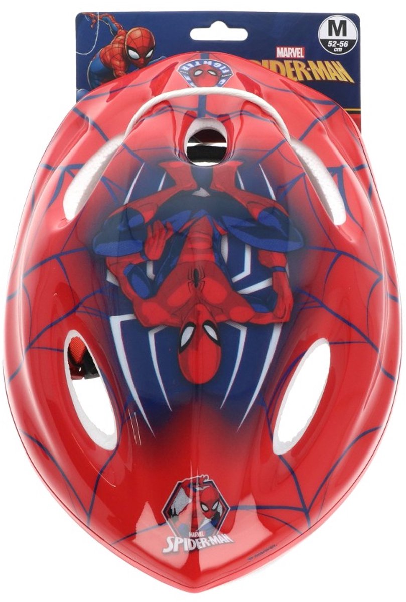 Marvel Kinderhelm Spider-man Jongens Rood Maat 52-56