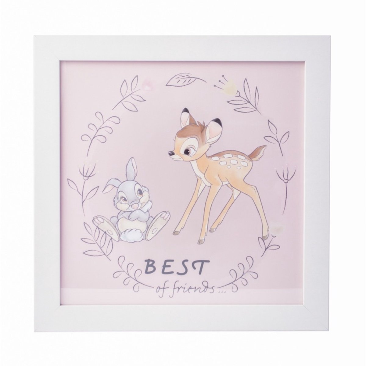 Grupo Erik Disney Bambi - 30X30 Cm Afbeelding met lijst - Multicolours