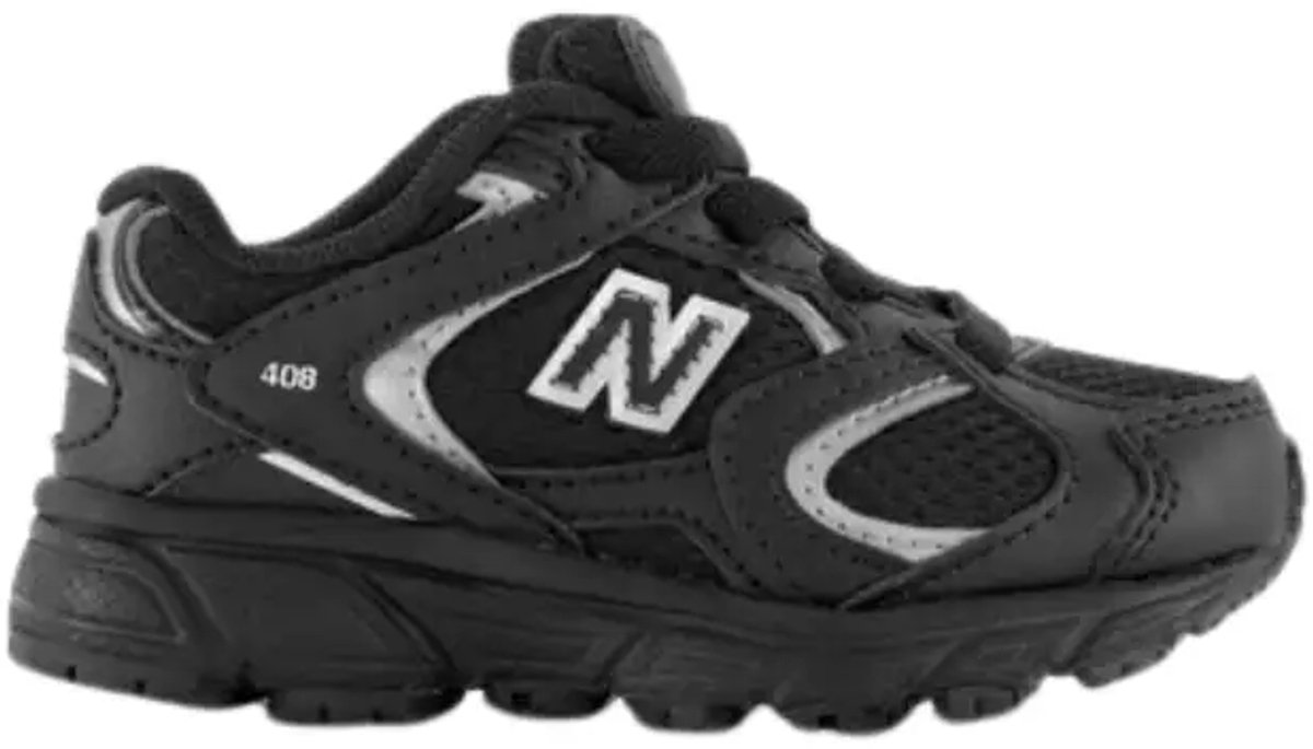 New balance 408 bungee lace in de kleur . Zwart