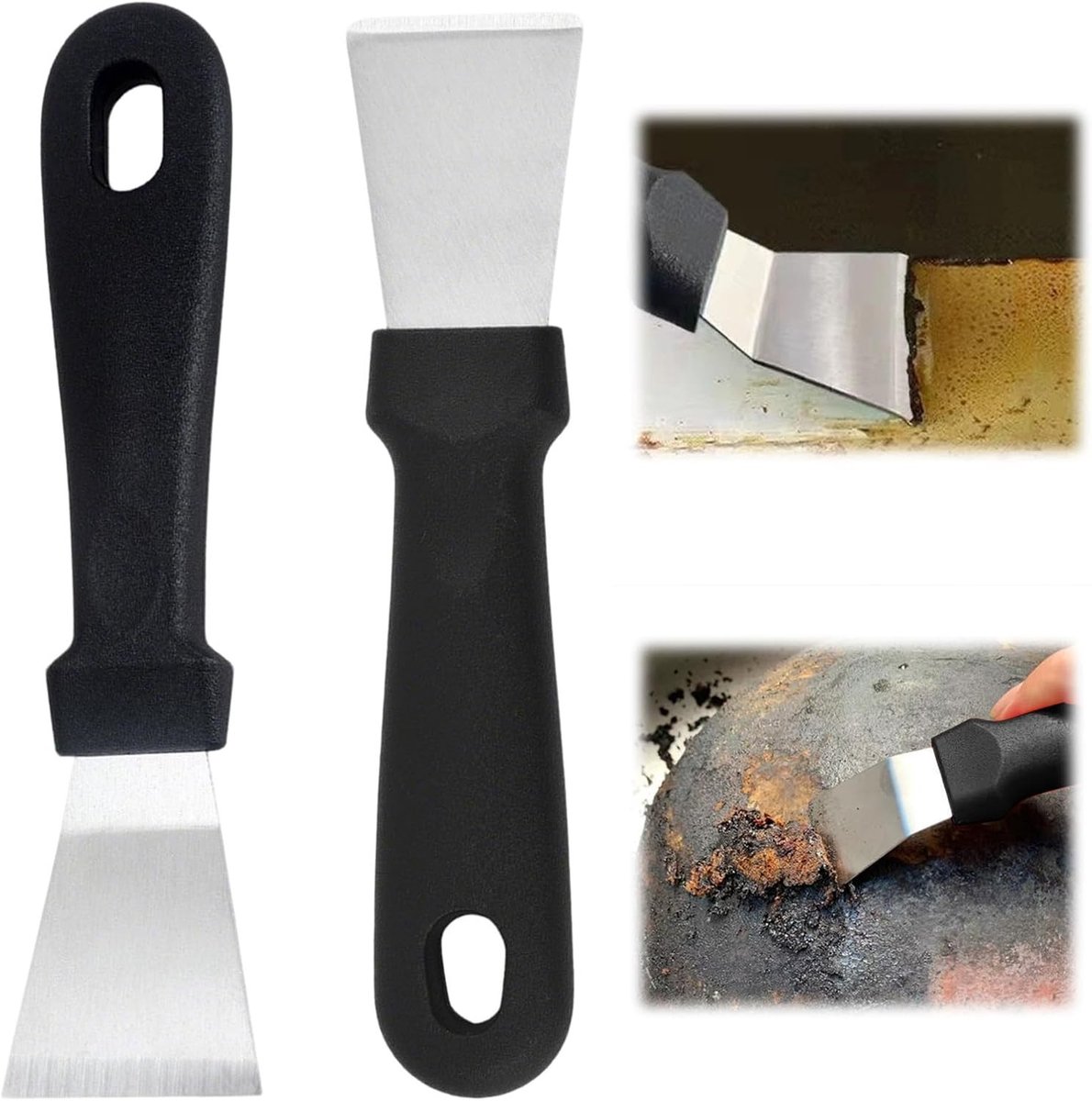 Multifunctionele Keukenreiniger, Efficiënte Oven Schraper en Ontvetter, Geschikt voor Afzuigkappen en Keukenaccessoires