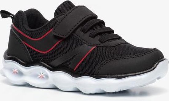 Blue Box jongens sneakers met lichtjes - Zwart - Maat 26 | bol.com