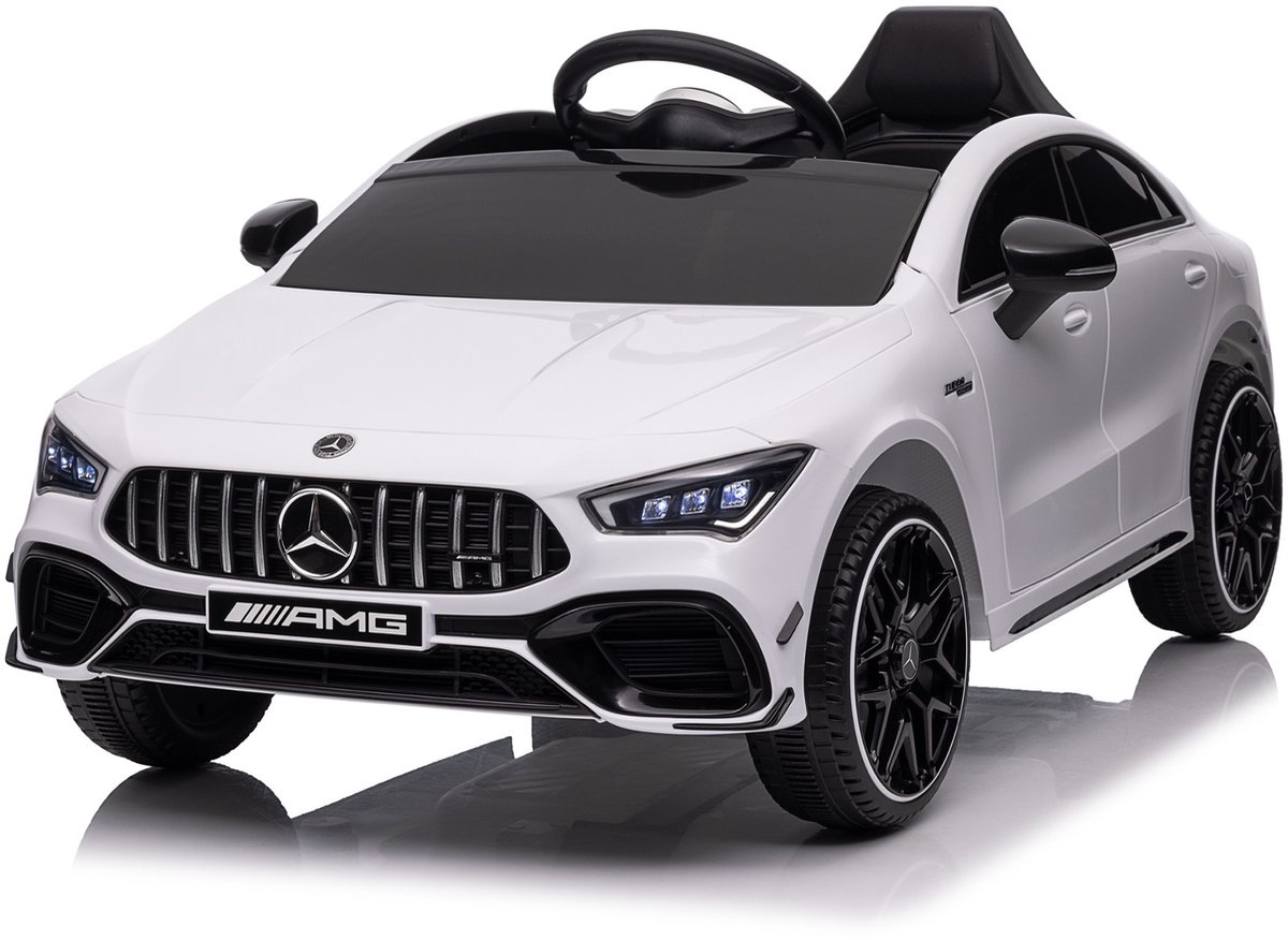 Mercedes CLA45 AMG 12V Kinderauto Wit