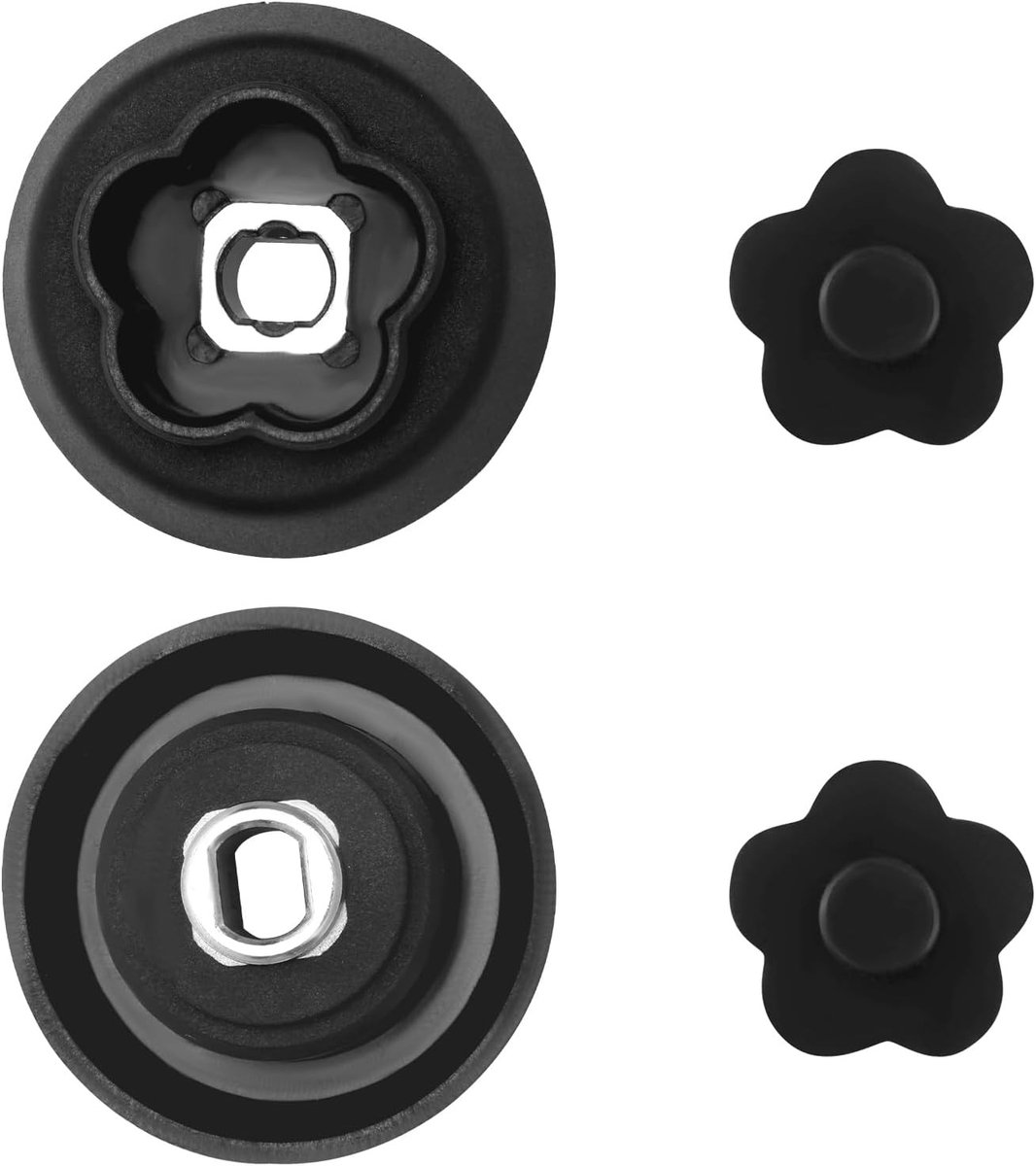 Clutchgids voor Transmissie - 2 Stuks Vervangonderdelen voor Monsieur Cuisine Connect en Smart - Roestvrijstalen Gearbox Onderdelen, Duurzaam en Betrouwbaar
