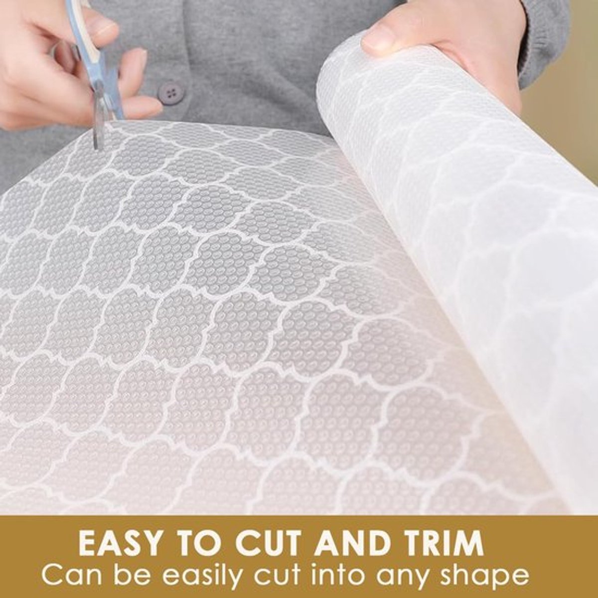 Antislipmat Lademat - Waterdichte EVA-Plankvoering - 30 x 500 cm - Voor Planken en Schuifladen - Geschikt voor Koelkasten en Kasten
