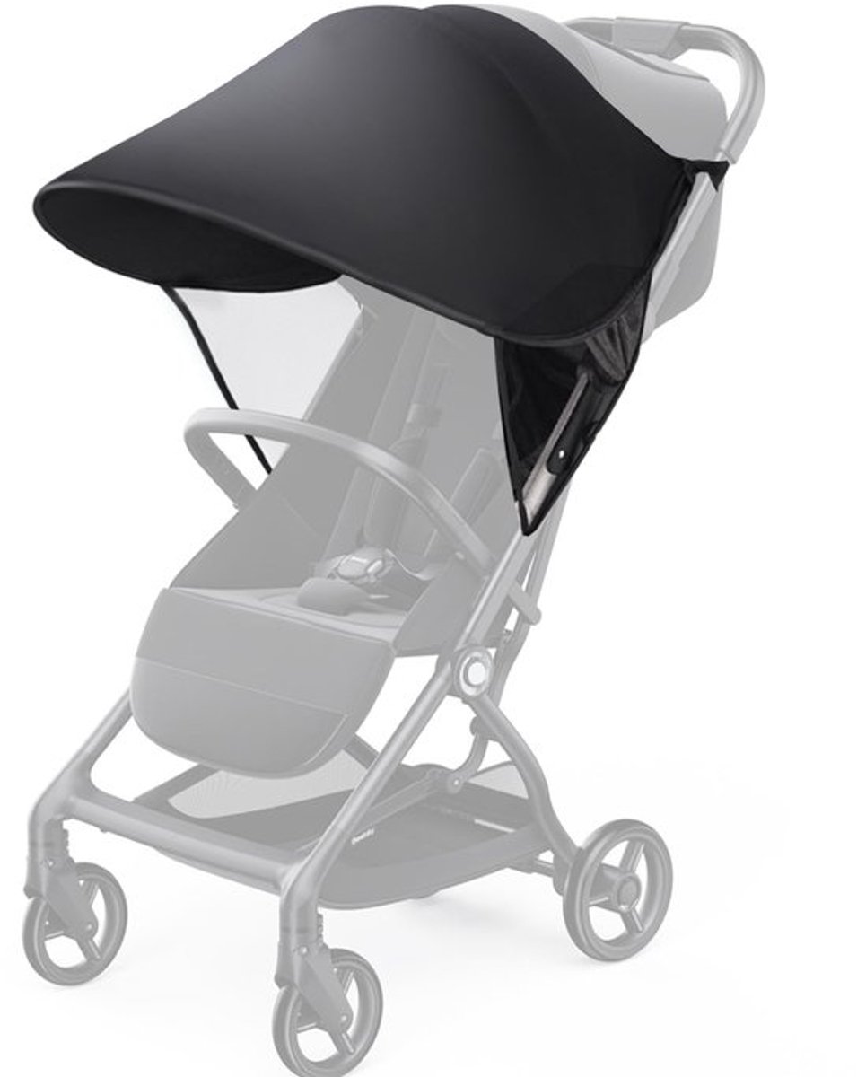 Zonnescherm Auto - Ademend - Opvouwbaar - Winddicht - UV-bescherming - Voor Kinderwagen - Kinderwagenzonnescherm