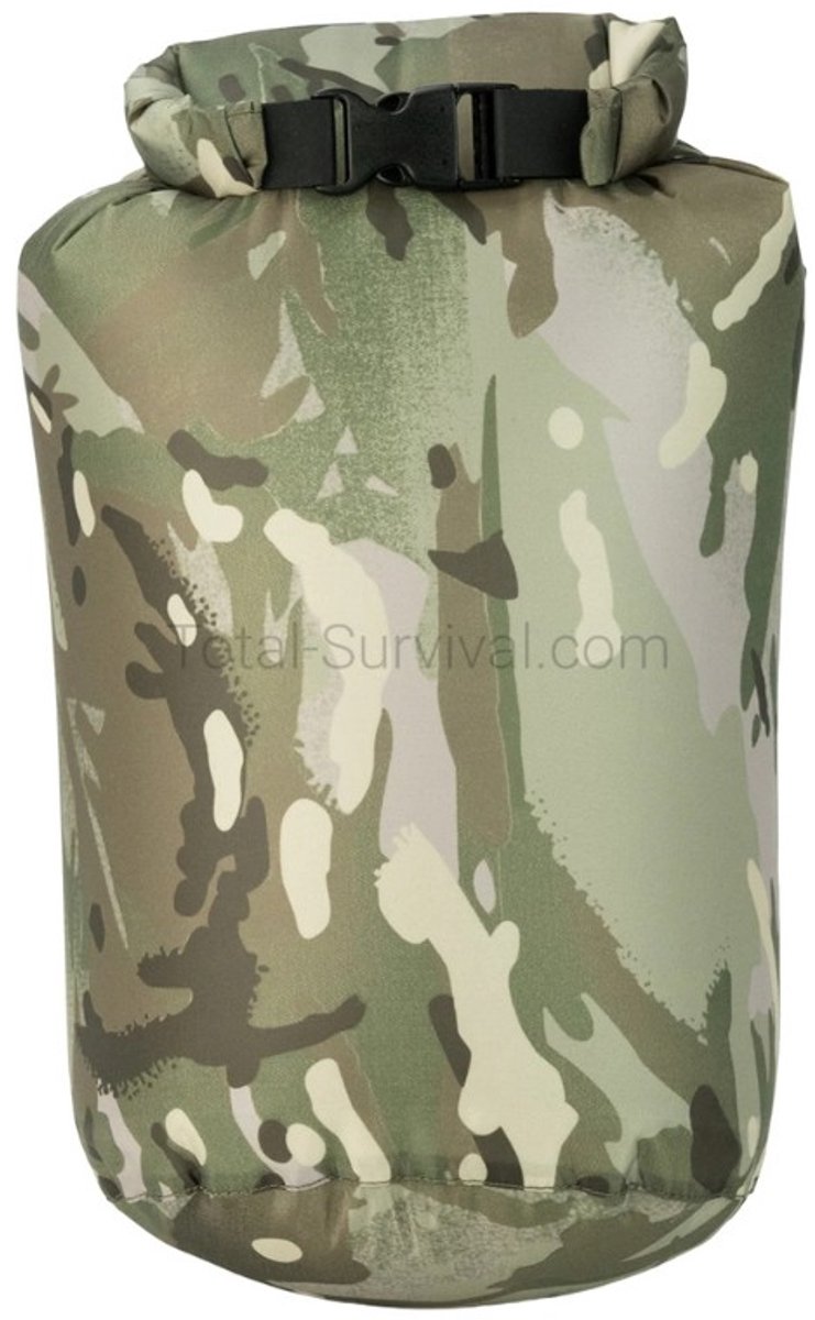 Highlander Waterbestendige Drybag Lightweight V2, 4L, HMTC Multicam