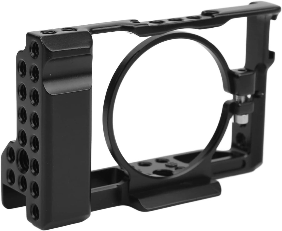 Aluminium Camera Cage Video Rig voor Sony RX100 M7 en M6 - Beschermende Behuizing voor Videoproductie en Fotografie