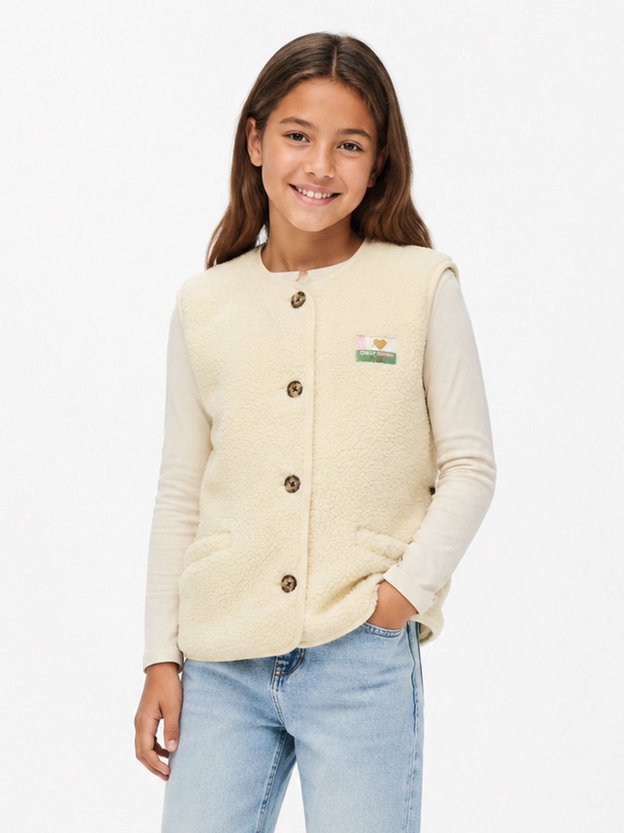 ONLY- KOGBABY TEDDY VEST CS PNT - Heren - Gilet