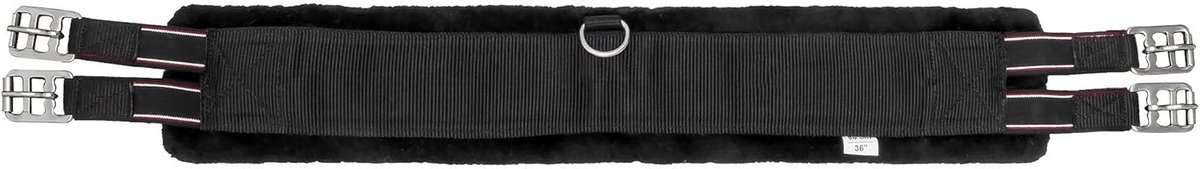 SnelShoppen - Zachte Kunststof Padded Harnas | Rijgriem (140 cm, zwart) - Ideaal voor Dieren, Kamperen, en Avonturen
