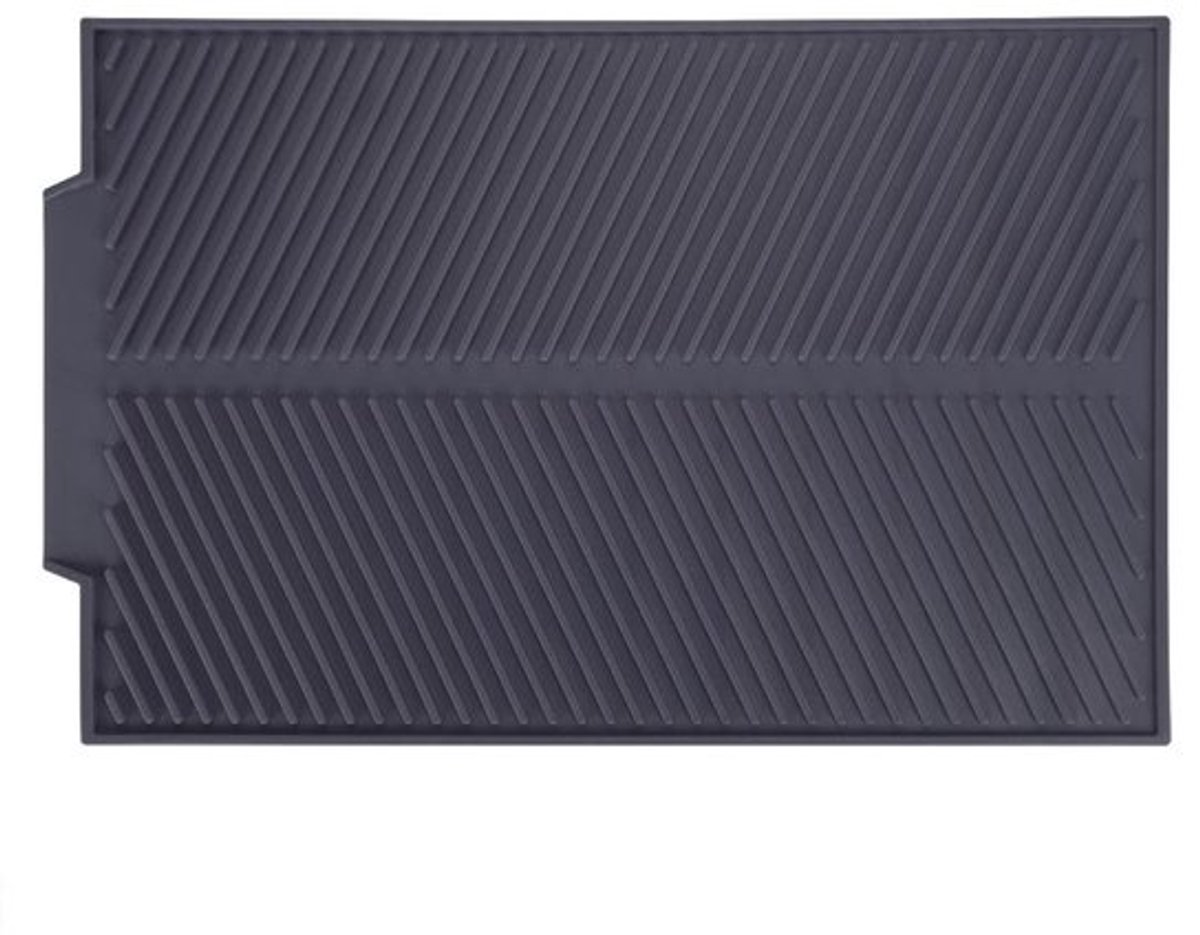 Afdruiprekmat Siliconen - Hittebestendig - Antislip - Rechthoek - 39 X 25 cm - Eenvoudig te reinigen - Afwasmat
