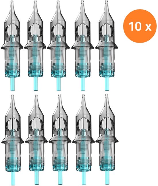 MKSX PRO 3RL Tattoo Naalden - Cartridge set voor fijne lijnen - 10 stuks