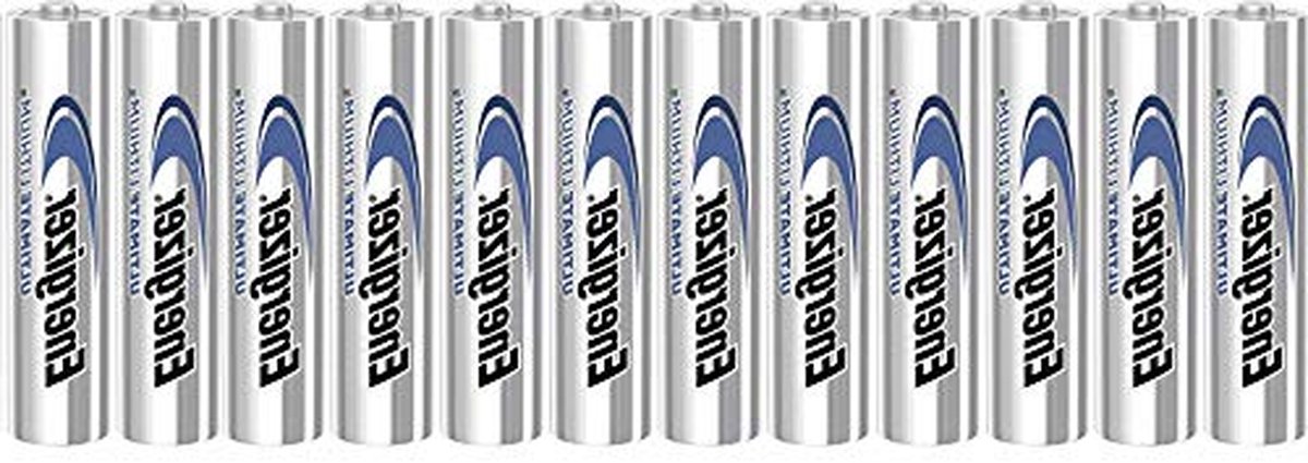 Wegwerp Batterijen - AA Energiecellen - Apparaten Voeden - Extreme Temperatuur Prestaties - 12 Stuks - Zilver