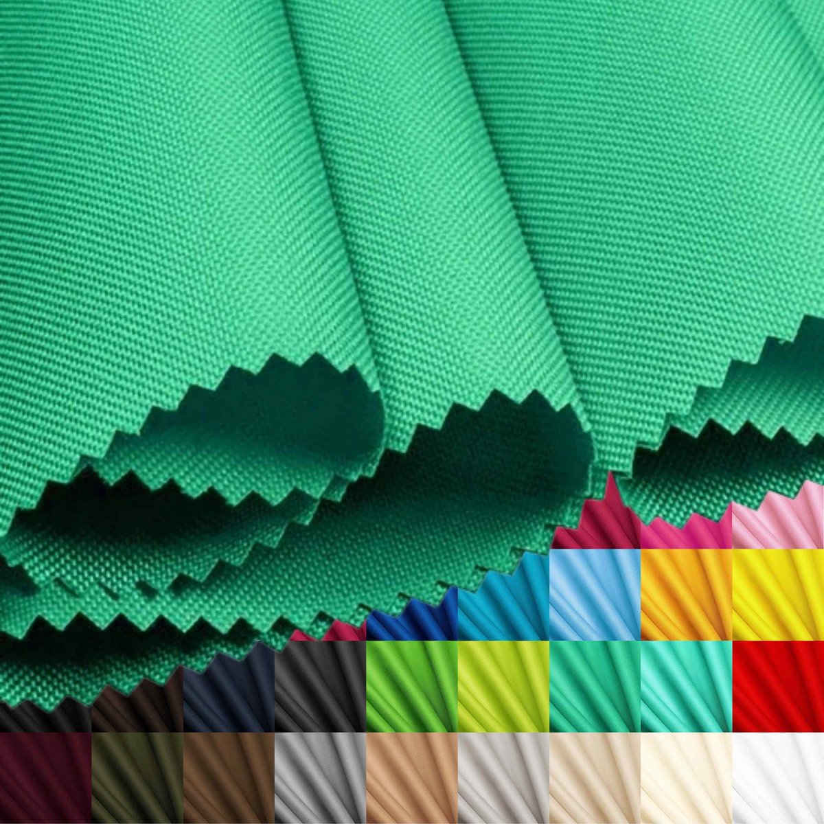Lantigo Oxford 500D Stof Waterdicht Lichtgroen 160 cm Meterware 1 m – scheurvast & PU-gecoat