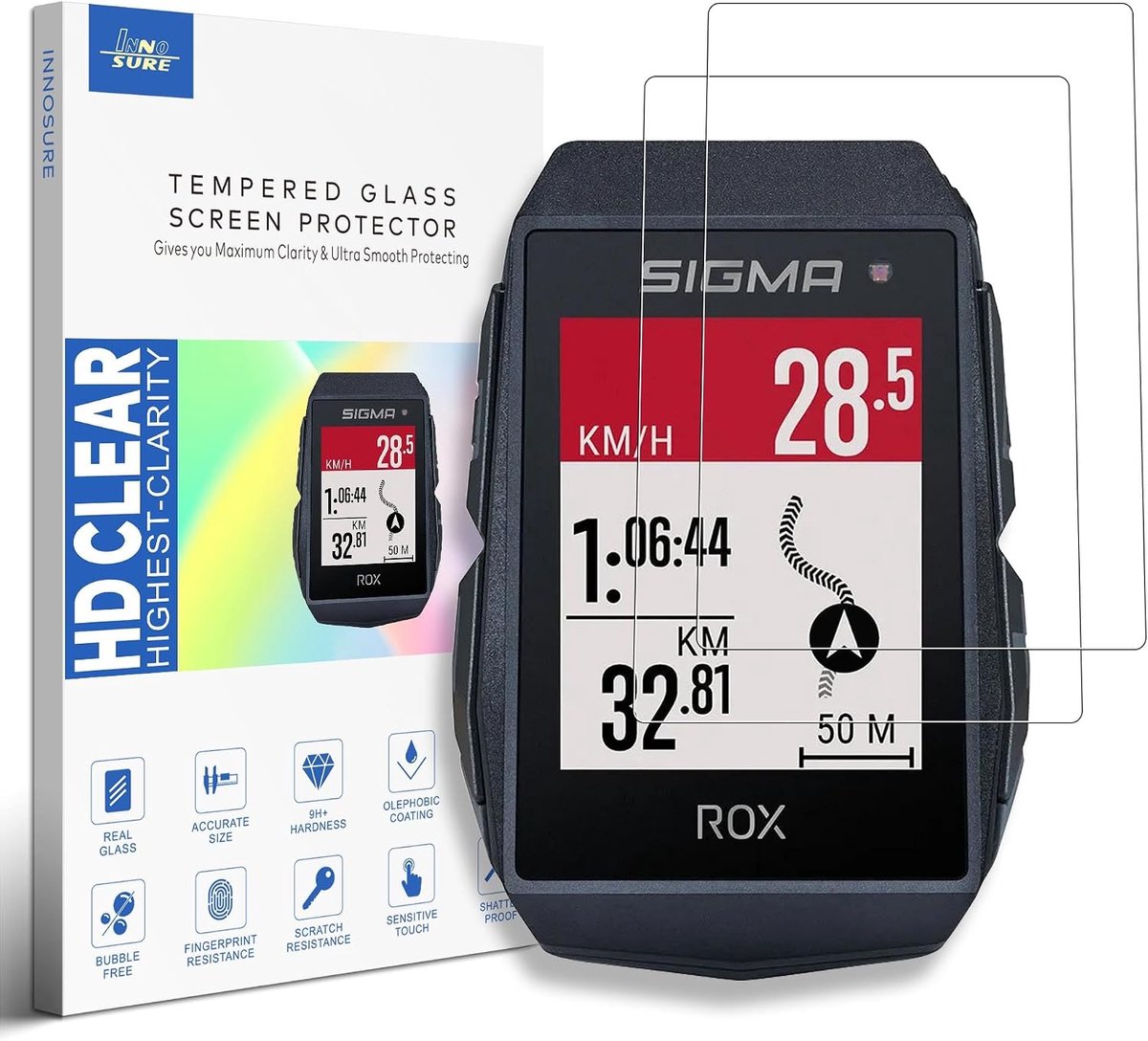 Schermbeschermer Sigma ROX 11.1 EVO - gehard glas - krasbestendig - optimale bescherming - SnelShoppen