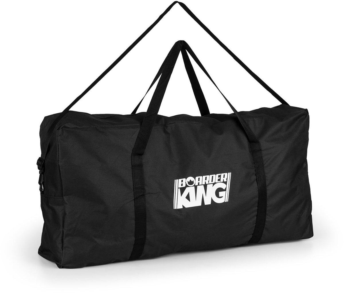 SnelShoppen - Draagtas voor Indoorboard - BoarderKING Tas - Stevige, Ruime, Lichtgewicht Tas - Ideaal voor Indoor Skate, Sporten, Reizen - Zwart, Comp