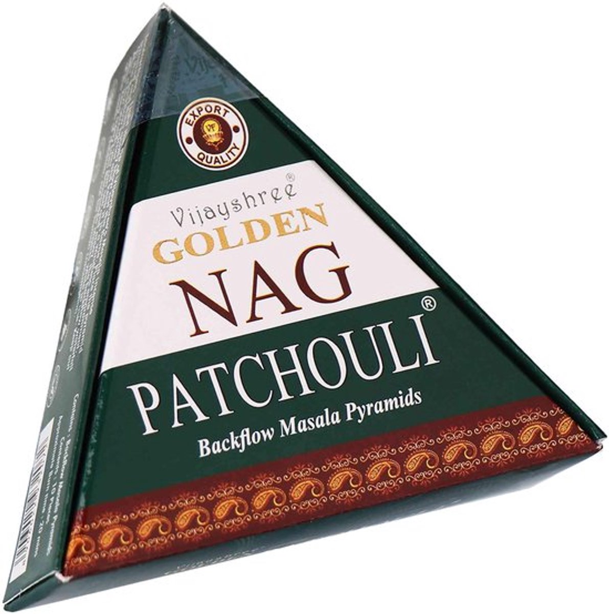 Wierook Kegels Aardse Geur - Terugstroom Wierook - Meditatie/Rituelen - 10 Stuks - Patchouli - Spirituele Sfeer - Rookpiramides