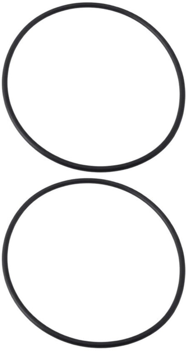 Afdichting O-Ring - 2 Stuks - Rubber Afdichtingspakking - Compatibel met Bestway Flowclear - Filterpomp - OD.6.5"x T.0.2