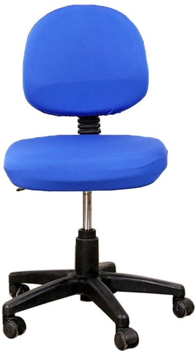 Stoelhoes Universeel - 2 Stuks - Beschermende Stretch - Verstelbaar - Geschikt voor Kantoorstoelen - Materiaal: 92% Polyester - Afmetingen: Rugleuning 37-50cm, Zitting 38-52cm - Stoelcover