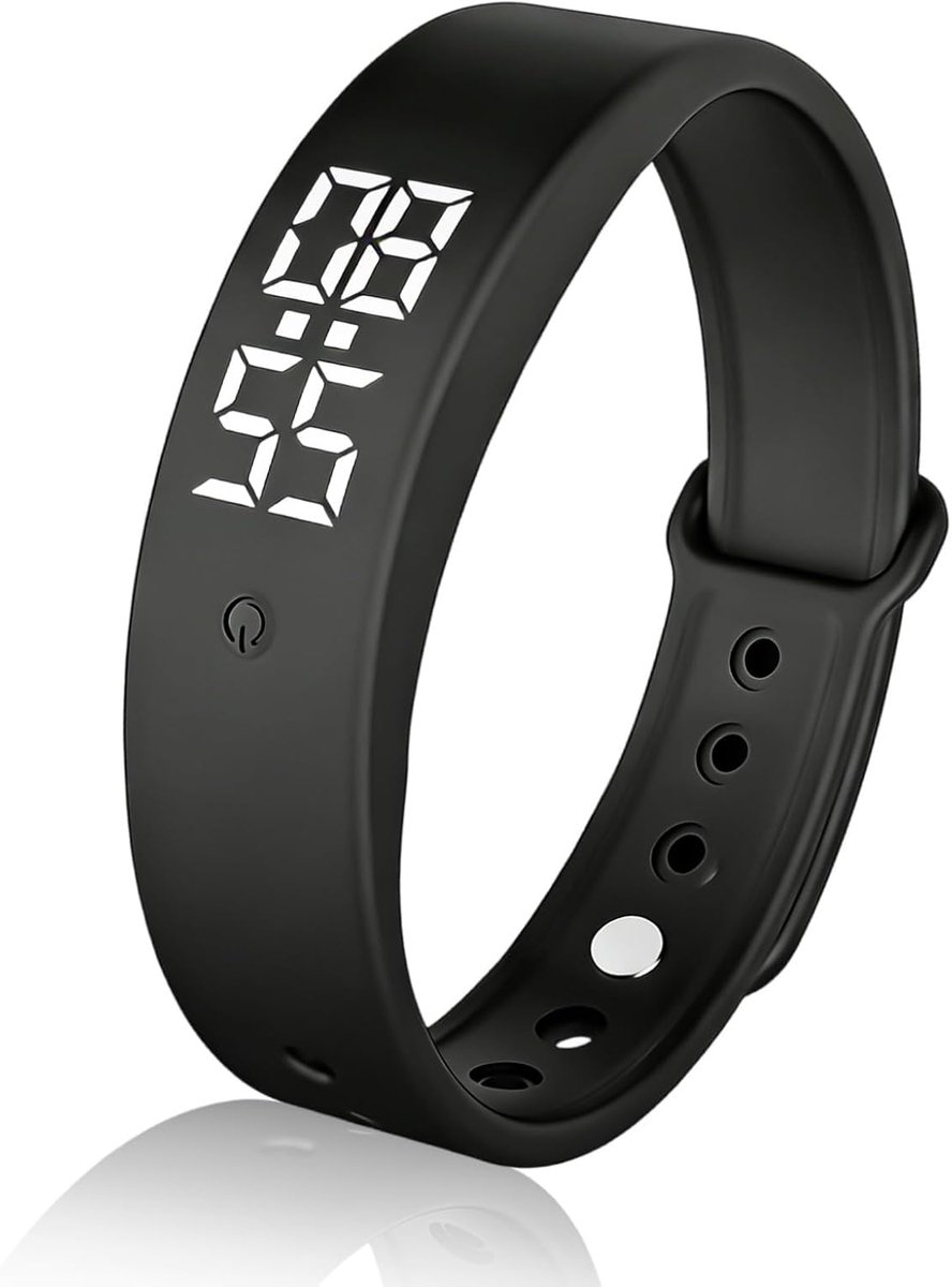 SnelShoppen - Vibration Alarm Clock Bracelet - Vibration Alarm Herinneringshorloge voor Kinderen en Volwassenen - Stille Vibratie IPX5 - Potty Trainin