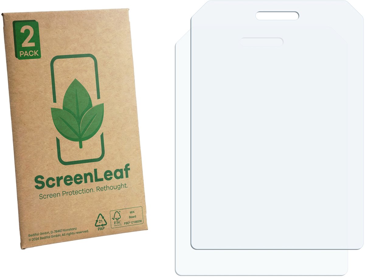 2 Stuks Screenprotector voor AGM M11 - Hoogwaardige Beschermfolie transparant