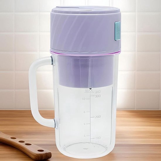 LISM-Draagbare, oplaadbare blender, geschikt voor keukens, studentenkamers, sportscholen, reizen, kamperen en picknicks. van Lism — afbeelding 2