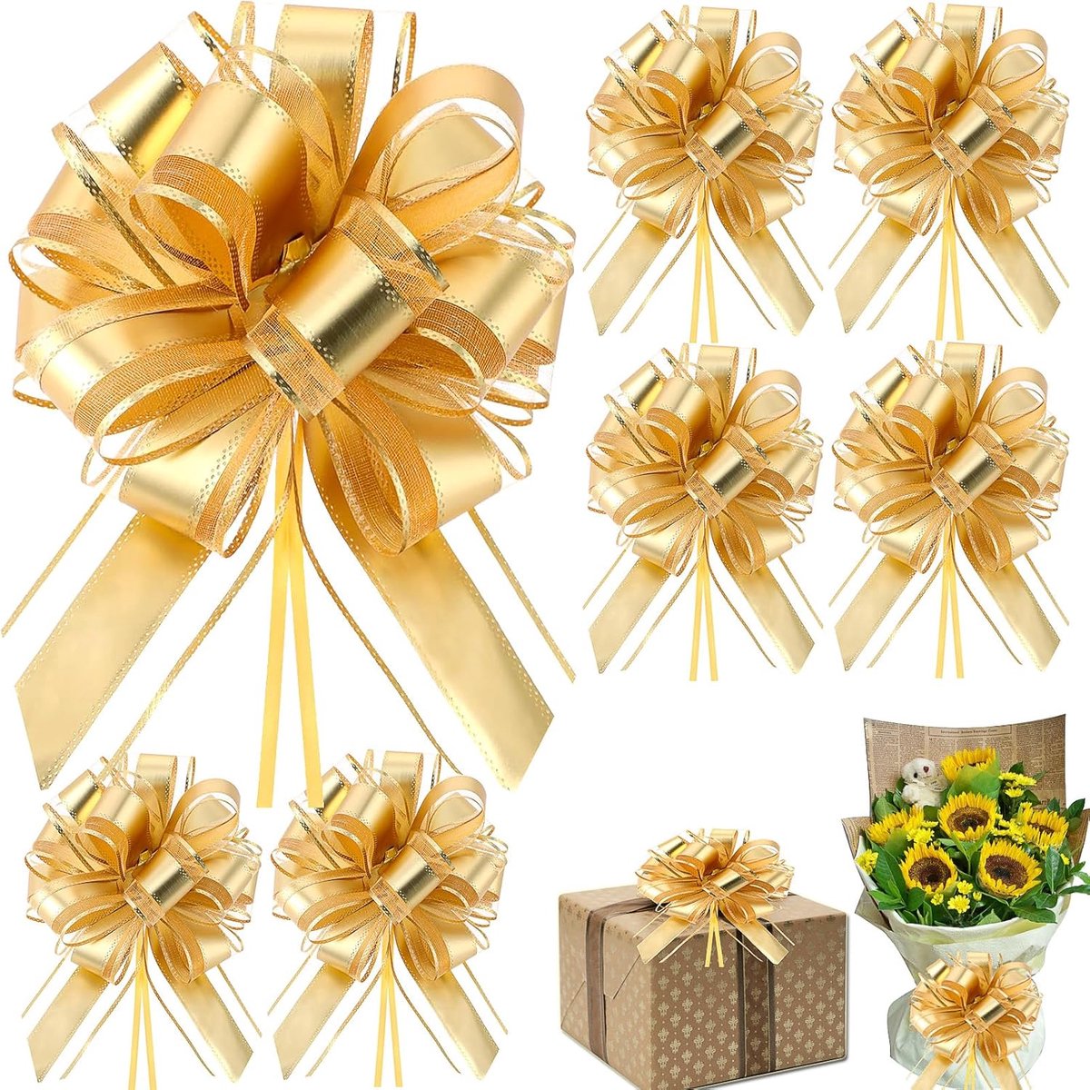 Grote cadeaustrik - kleurrijk - luxe uitstraling - perfect voor feestelijke momenten - ShopVlot