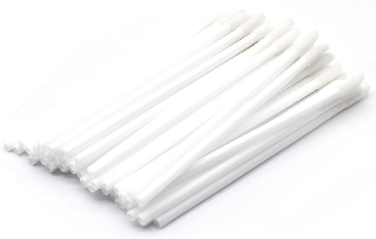 Verwijderbare Lipborstels, 200 Stuks Wegwerp Lipstick Applicators voor Lipgloss en Concealer, Perfect voor Make-up en Schoonheid