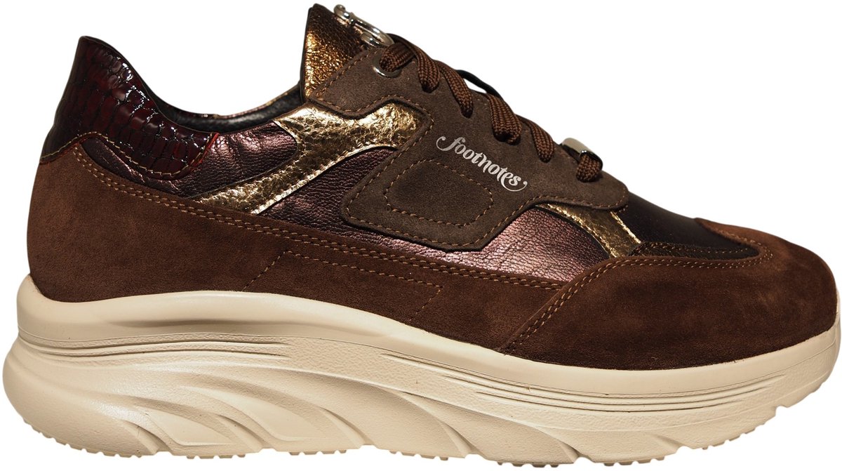 Footnotes Pem 26.003.7655 Bordeaux sneaker wijdte Kux